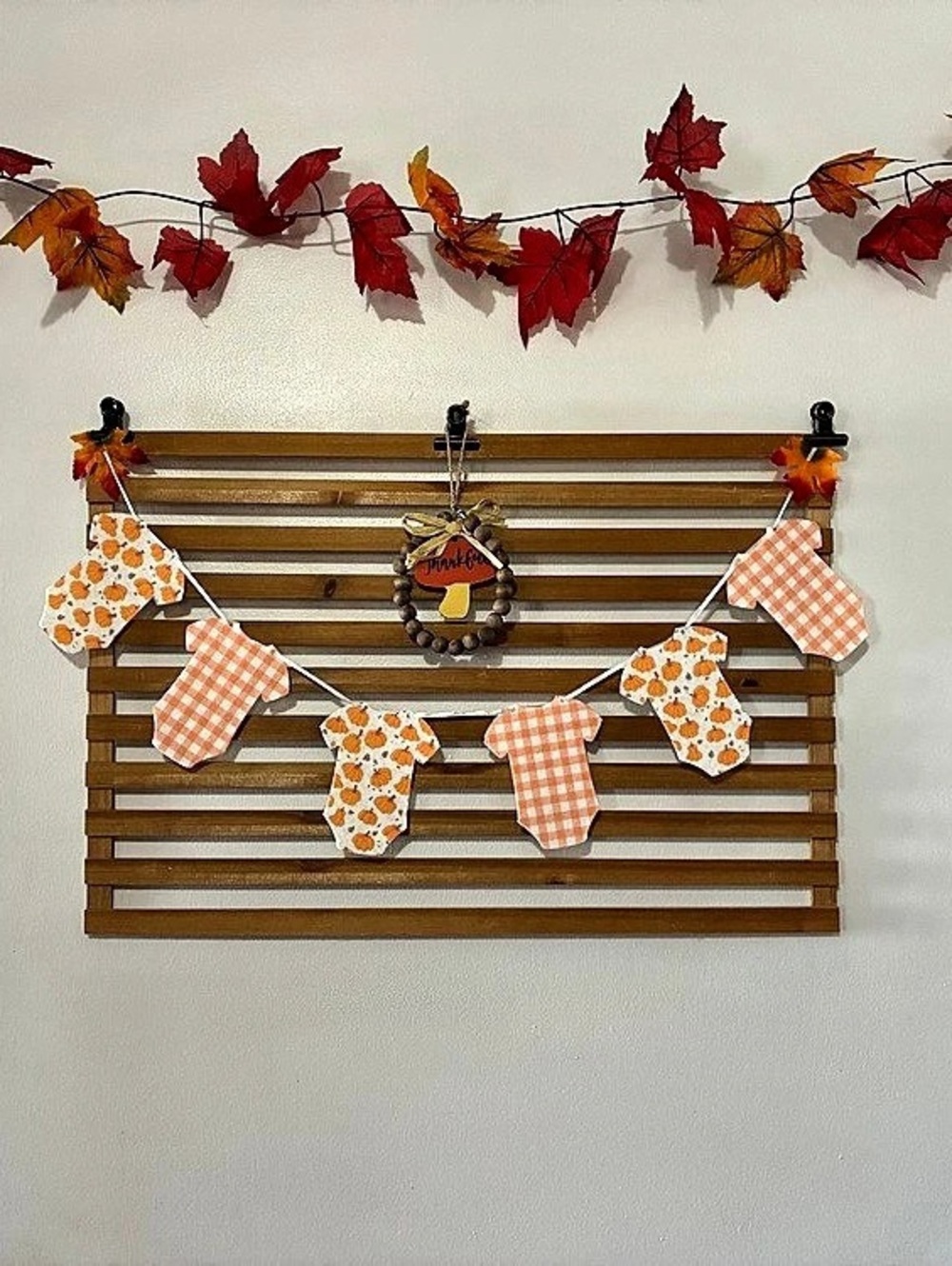 Autumn Baby Shower Wall Decor & Stickers Bundle.